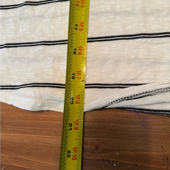 Green Envelope White and Black Striped Tank Top‎ - Picture 5 of 8